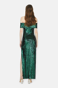 Robe longue Glencoe - Emerald