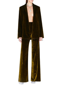 Velvet Julianne Blazer - Olive