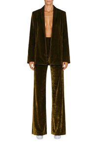 Velvet Julianne Blazer - Olive
