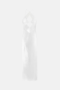 Robe Bridal Kite à découpes - White