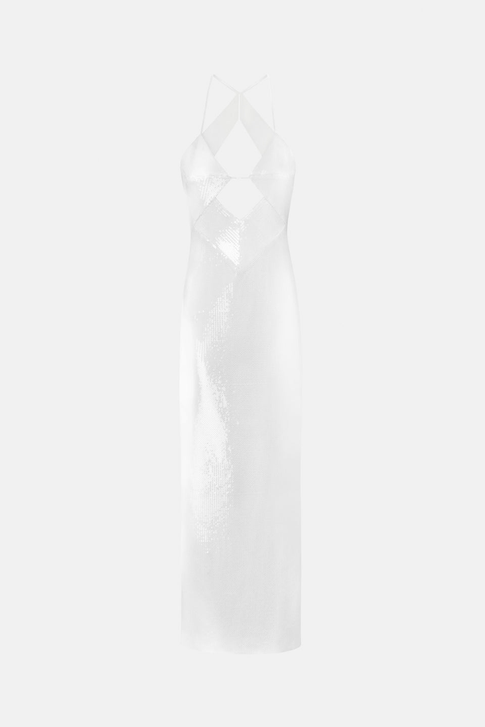 Robe Bridal Kite à découpes - White