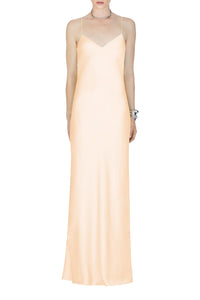 Robe Provence à bretelles - Peach