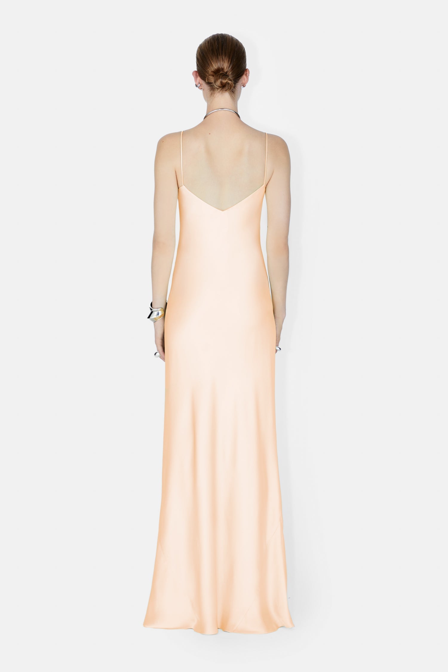 Robe Provence à bretelles - Peach