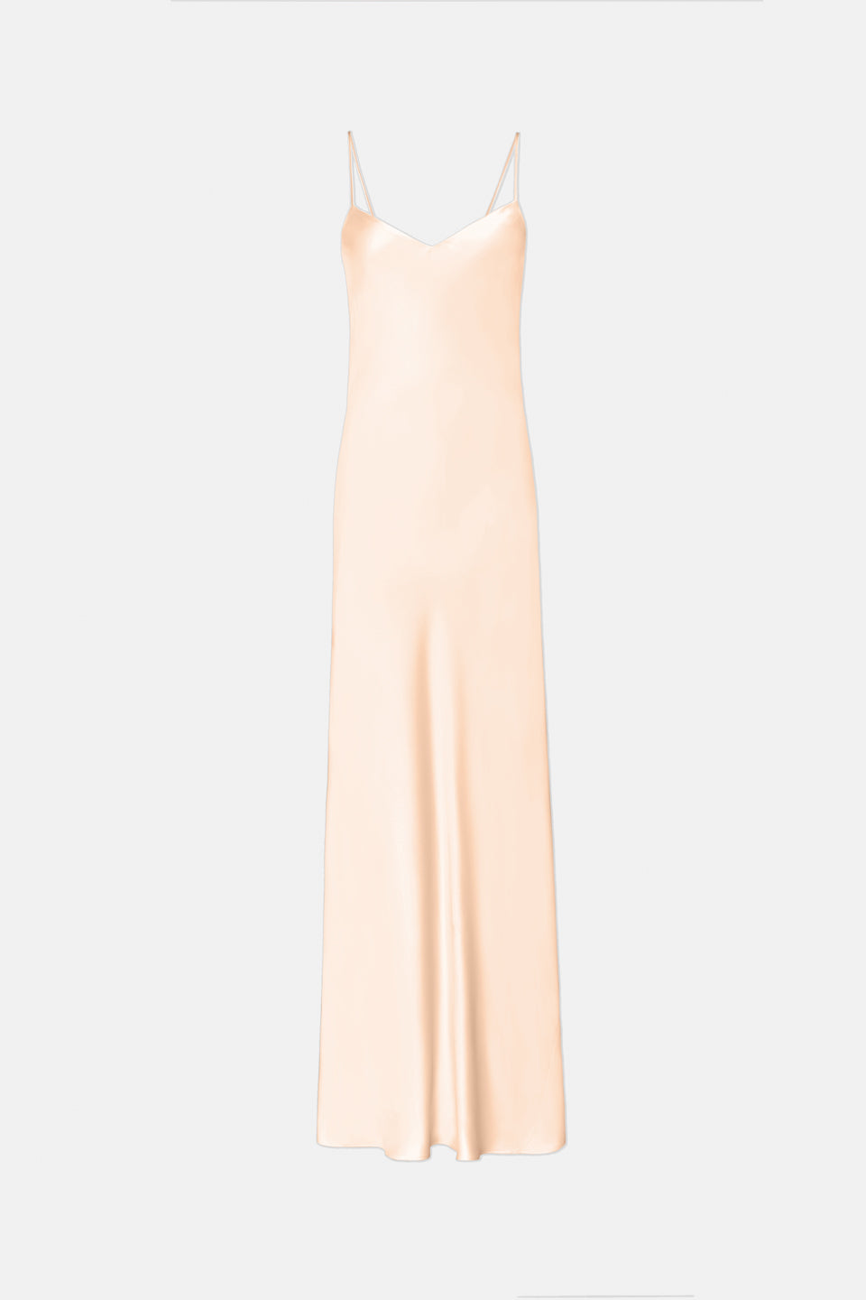 Robe Provence à bretelles - Peach