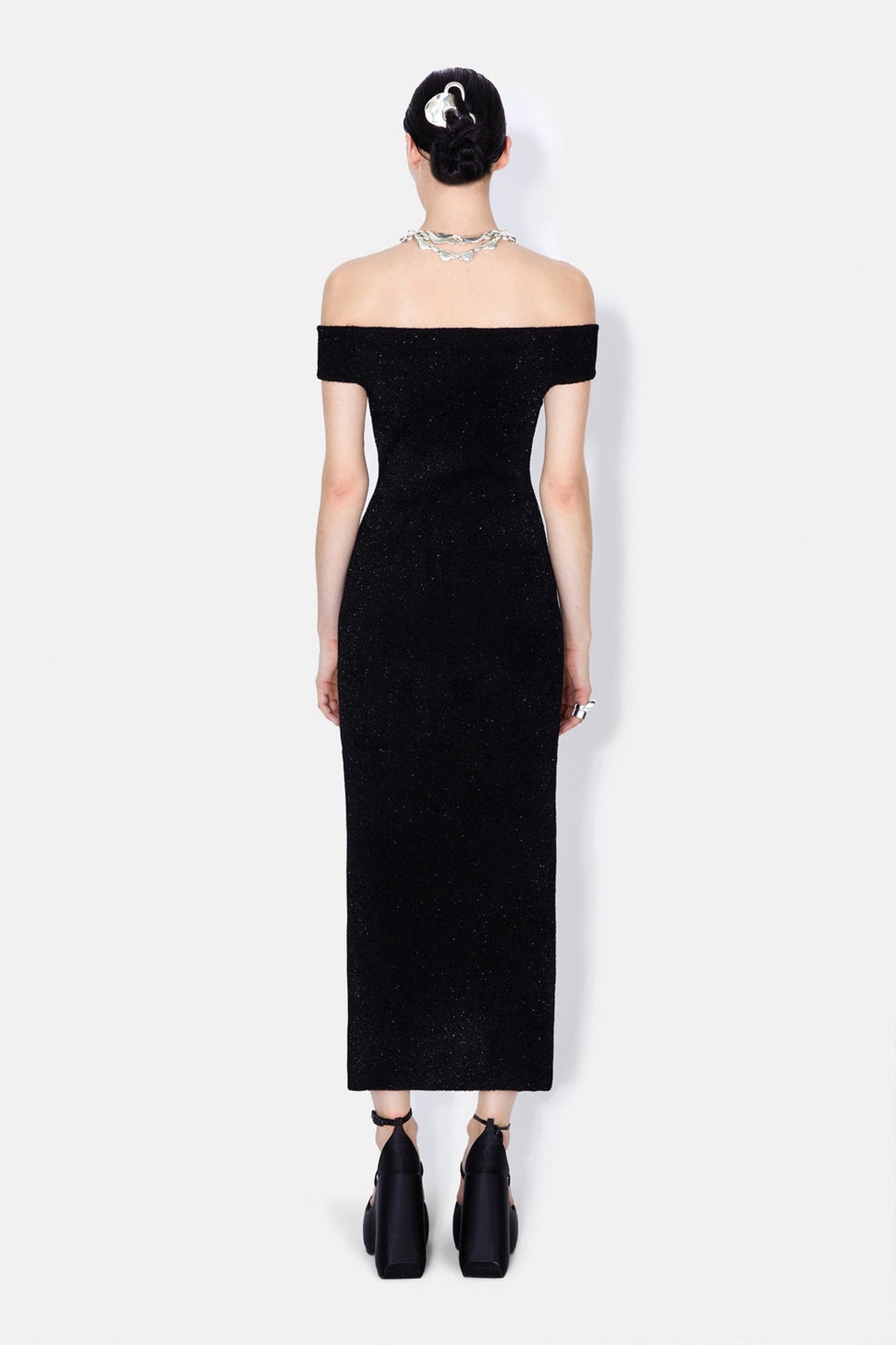 Sparkle Aphrodite Dress - Black