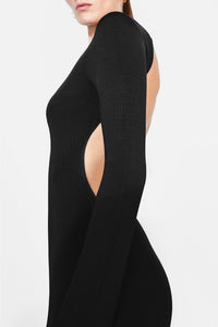 Globe Chain Vega Dress - Black