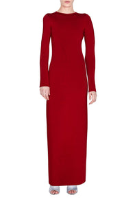 Globe Chain Vega Dress - Rouge Piaf