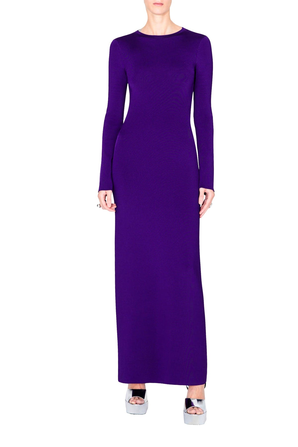 Globe Chain Vega Dress - Purple