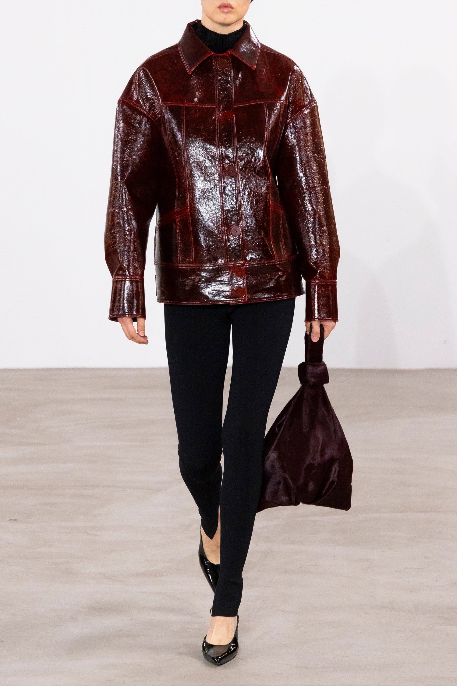 Veste Oldboy en laine - Oxblood