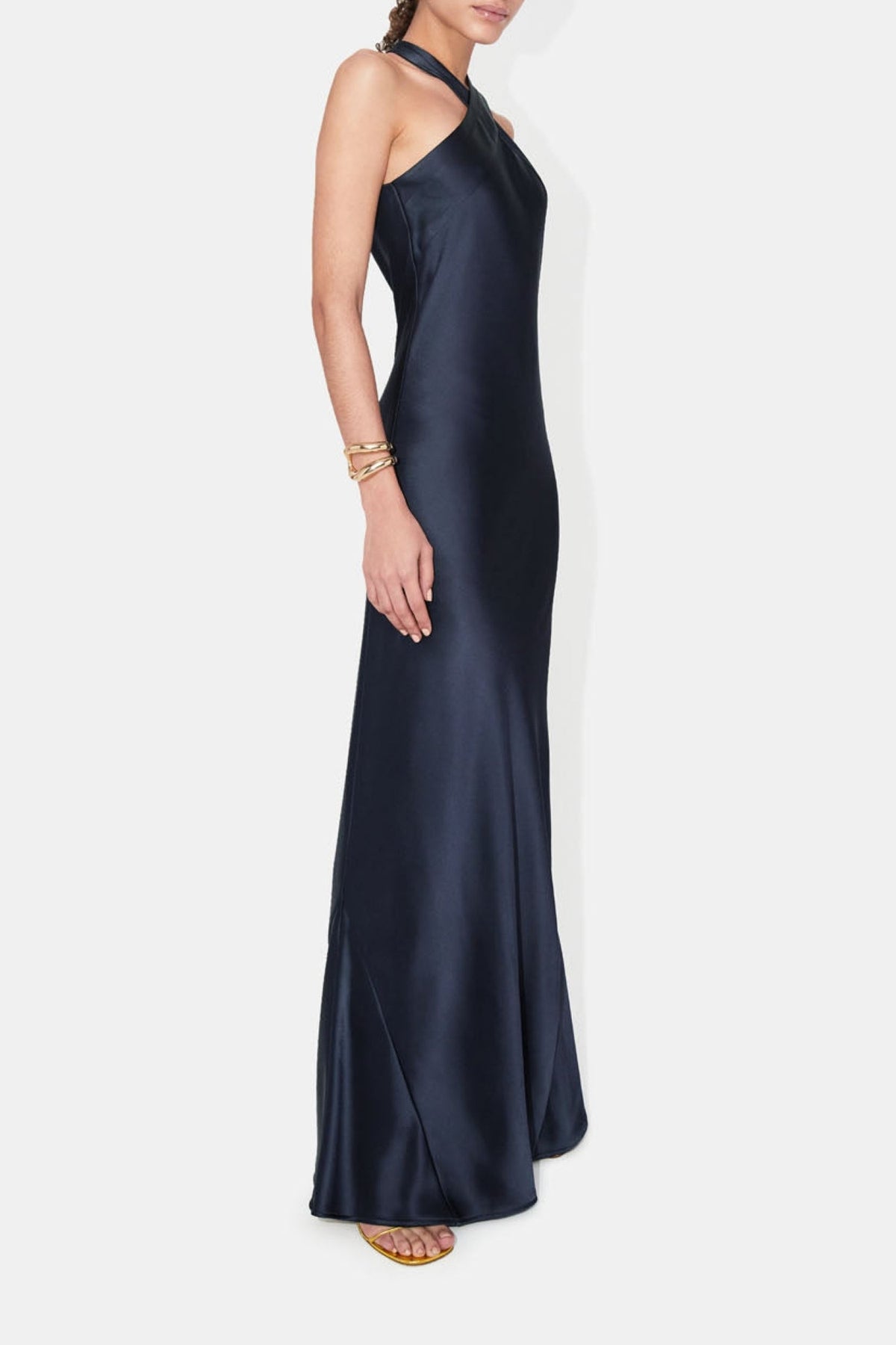 Robe Eve en soie - Midnight