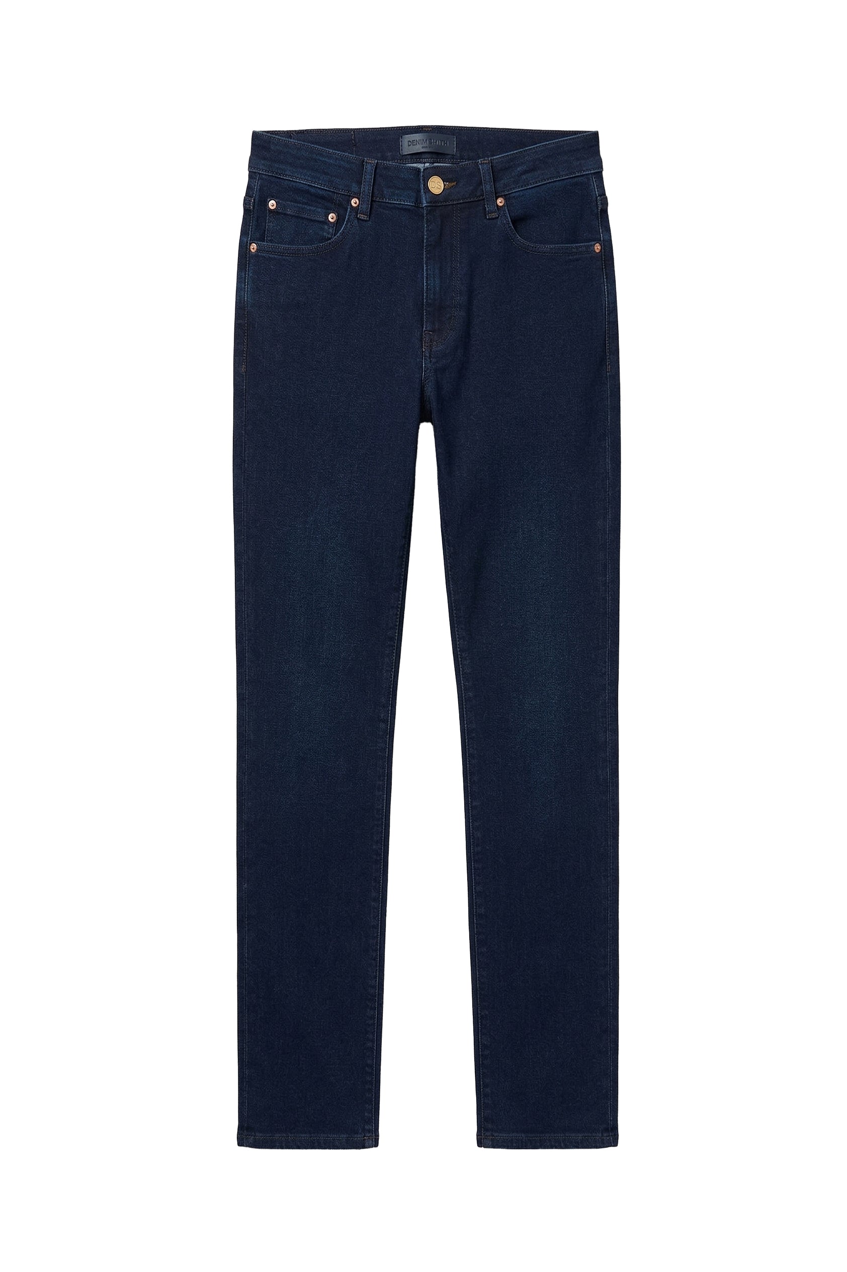 Straight jeans with pockets - Blue