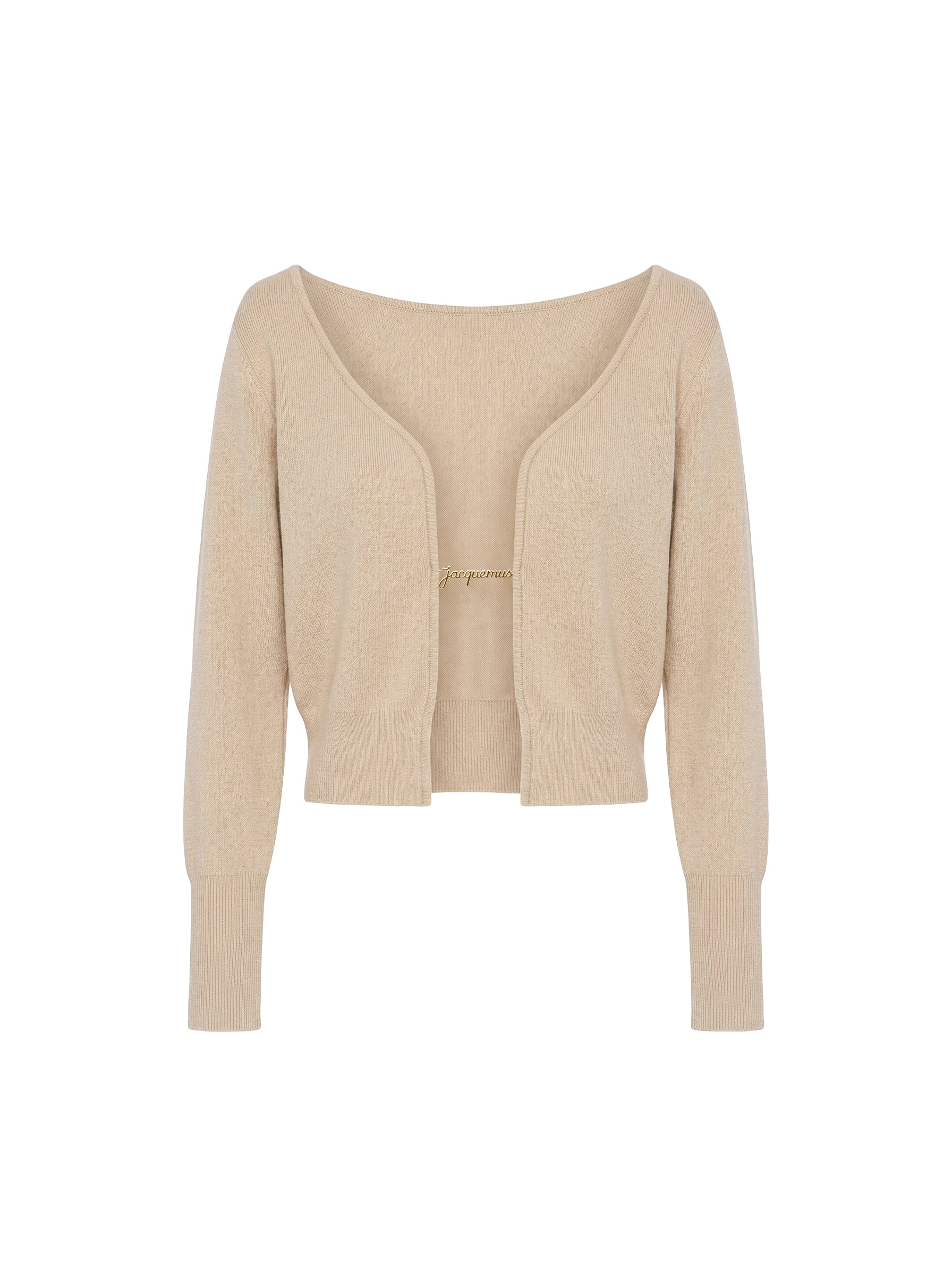 Cardigan Jacquemus en laine - Beige
