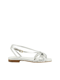 Silver FLAT SANDALS - Silver