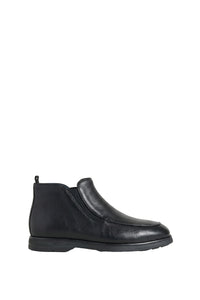Bottines Chelsea en cuir exotique - Noir