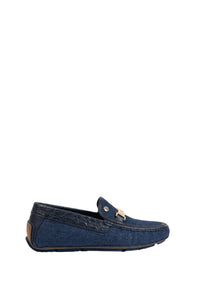 Mocassins - Bleu & Marron