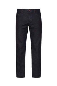 Top-stitched jeans - Blue