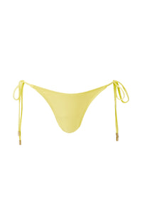 Bas de bikini taille haute Girona - Yellow