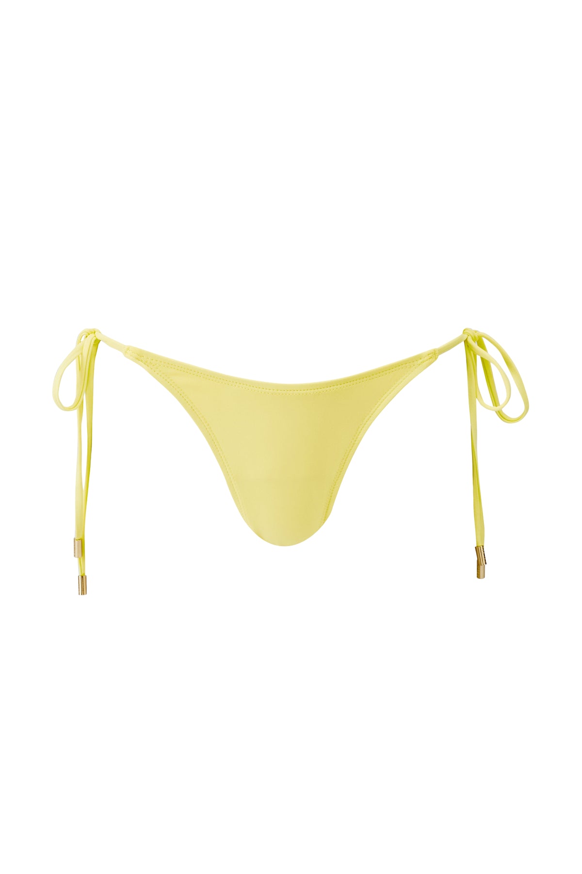 Bas de bikini taille haute Girona - Yellow