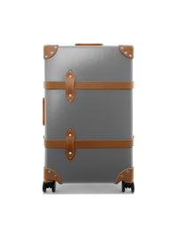 Valise soute Centenary 4 roues - Gris & Caramel & Chrome