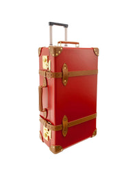 Valise soute Centenary 2 roues - Rouge & Caramel & Or