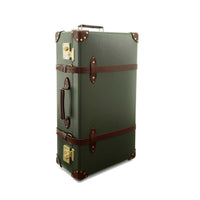 Grand bagage de soute Centenary 2 roues - Vert & Marron & Or