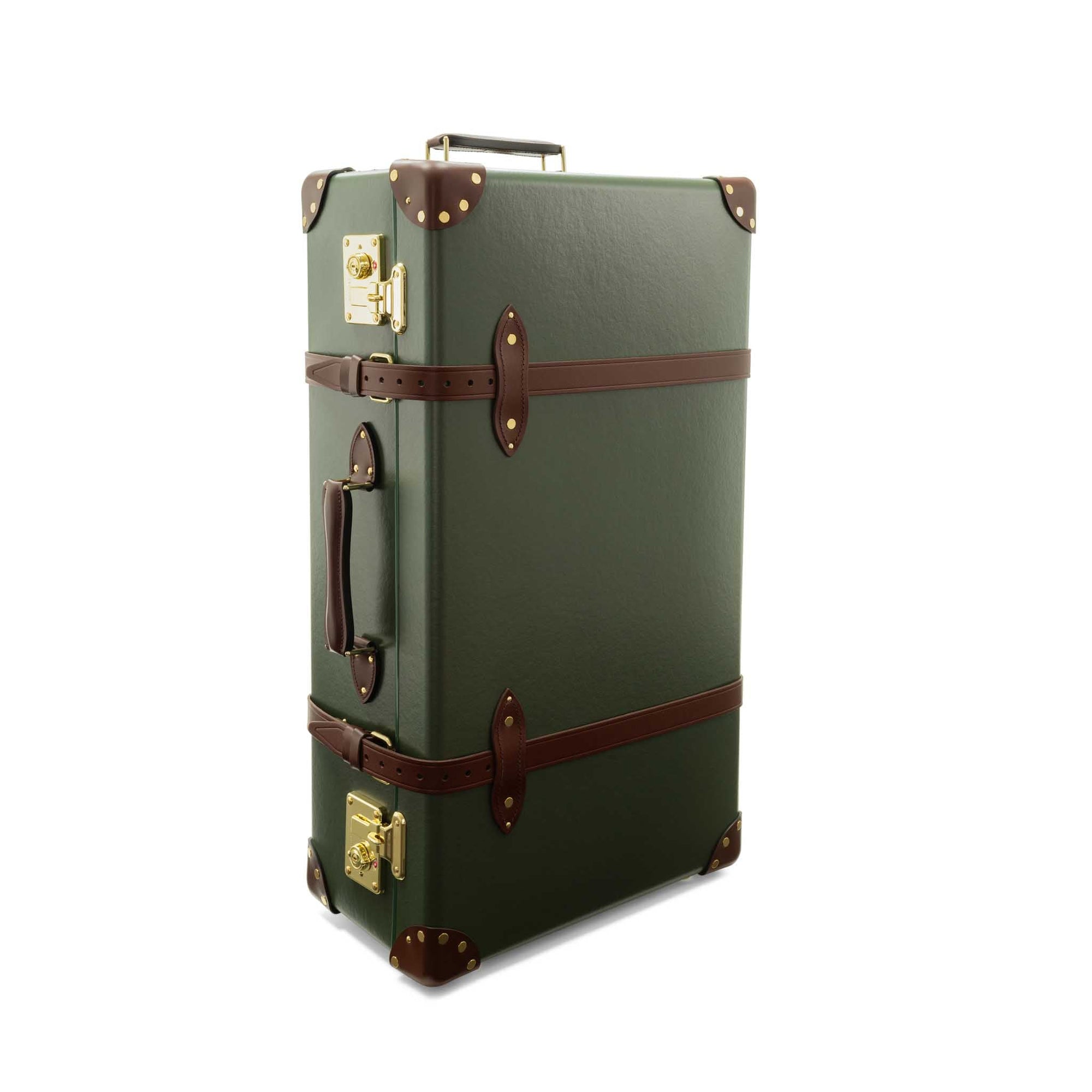 Grand bagage de soute Centenary 2 roues - Vert & Marron & Or