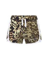 Short de bain à taille élastiquée - Army