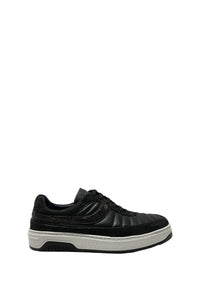 Baskets basses en cachemire - Noir & Gris