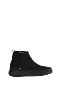Chelsea boots with thick leather soles - Black