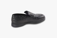 Mocassins en cuir exotique - Noir