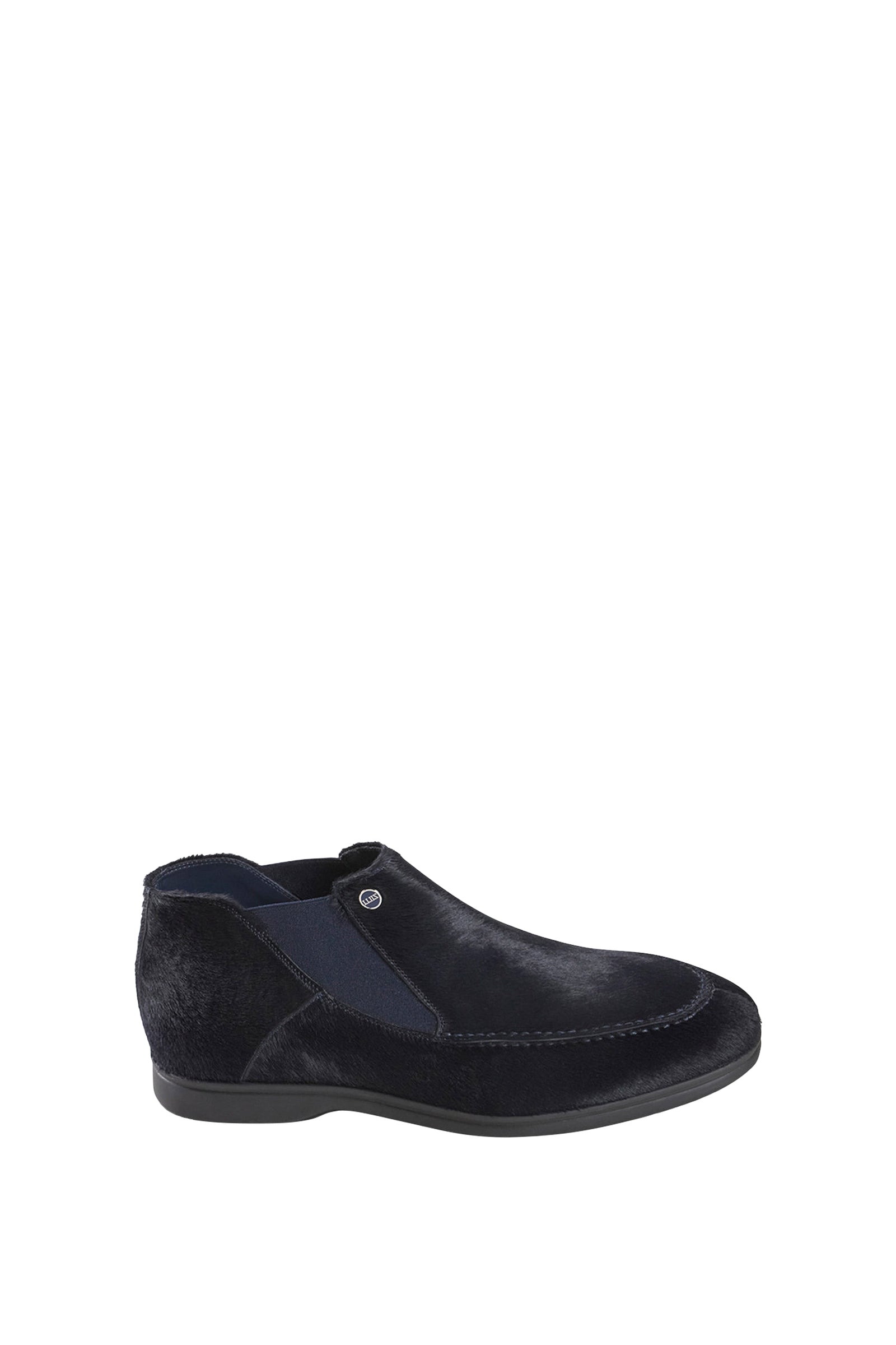 Bottines Chelsea en cuir exotique - Bleu