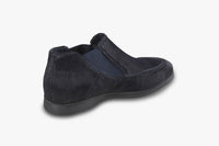 Bottines Chelsea en cuir exotique - Bleu