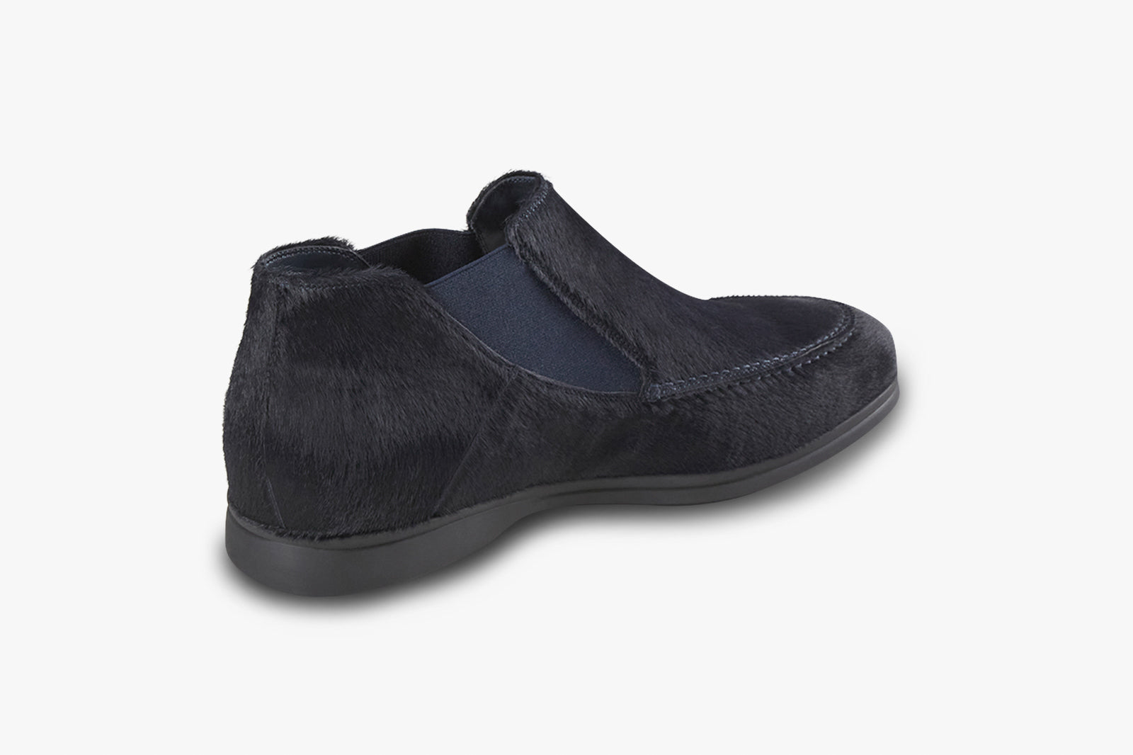Bottines Chelsea en cuir exotique - Bleu