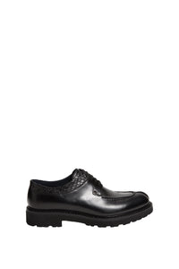 Derbies à lacets en cuir - Noir