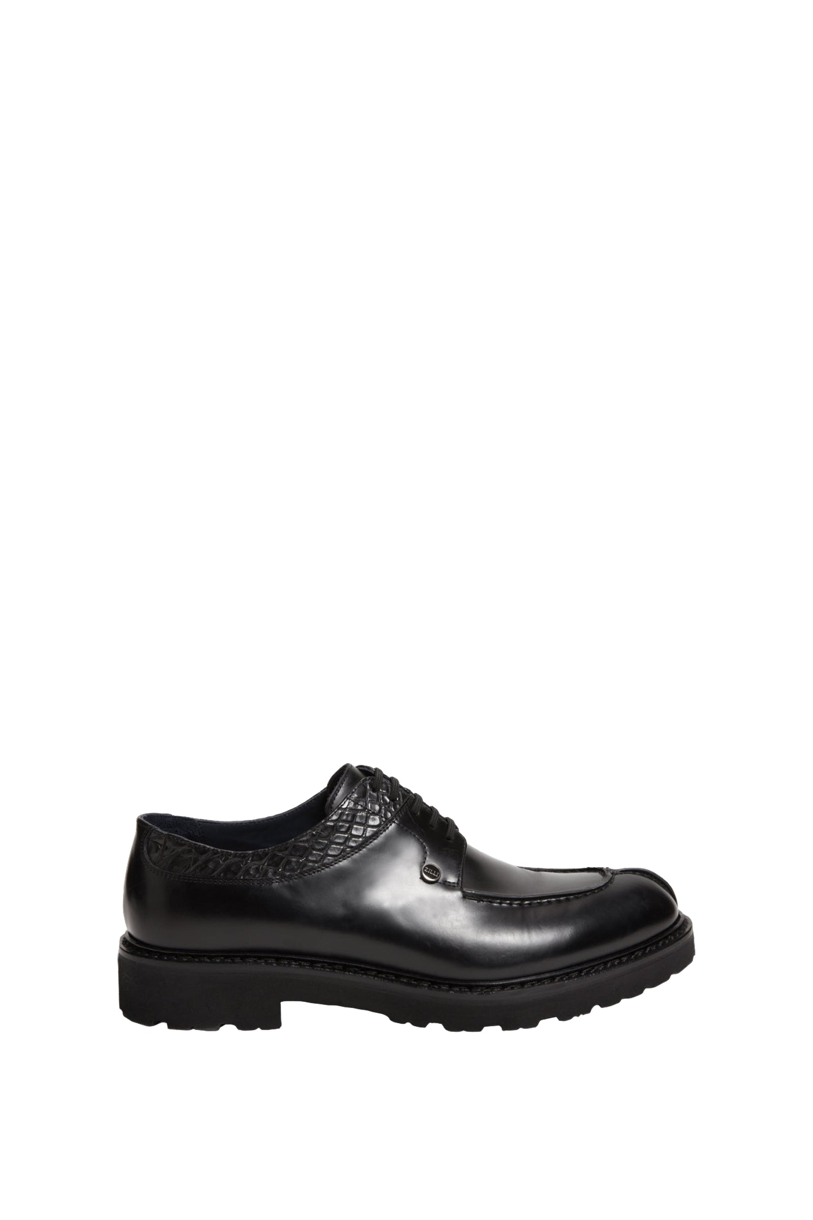 Derbies à lacets en cuir - Noir