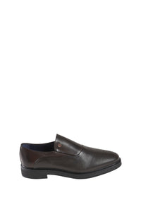 Mocassins ajourées en cuir exotique - Marron