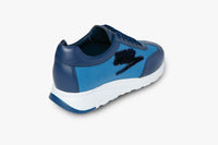 Low trainers with inserts - Blue & Blue