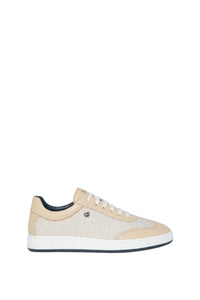Baskets basses en cuir - Beige