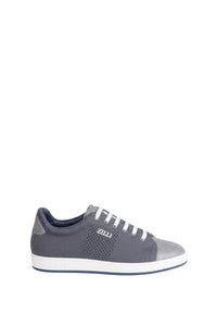 Low trainers with fabric laces - Grey