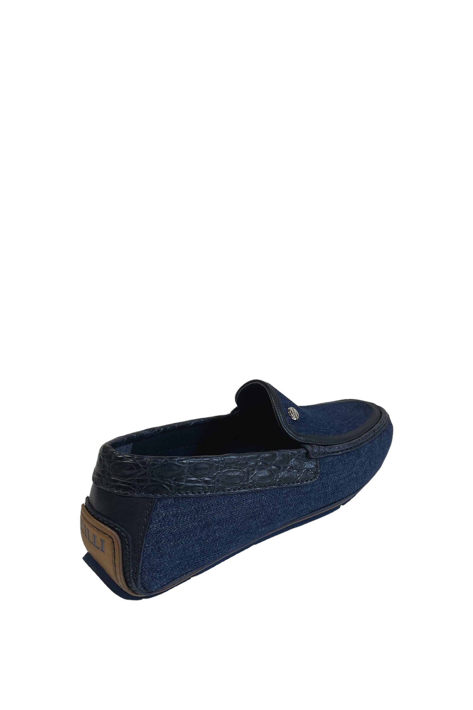 Mocassins - Bleu & Marron
