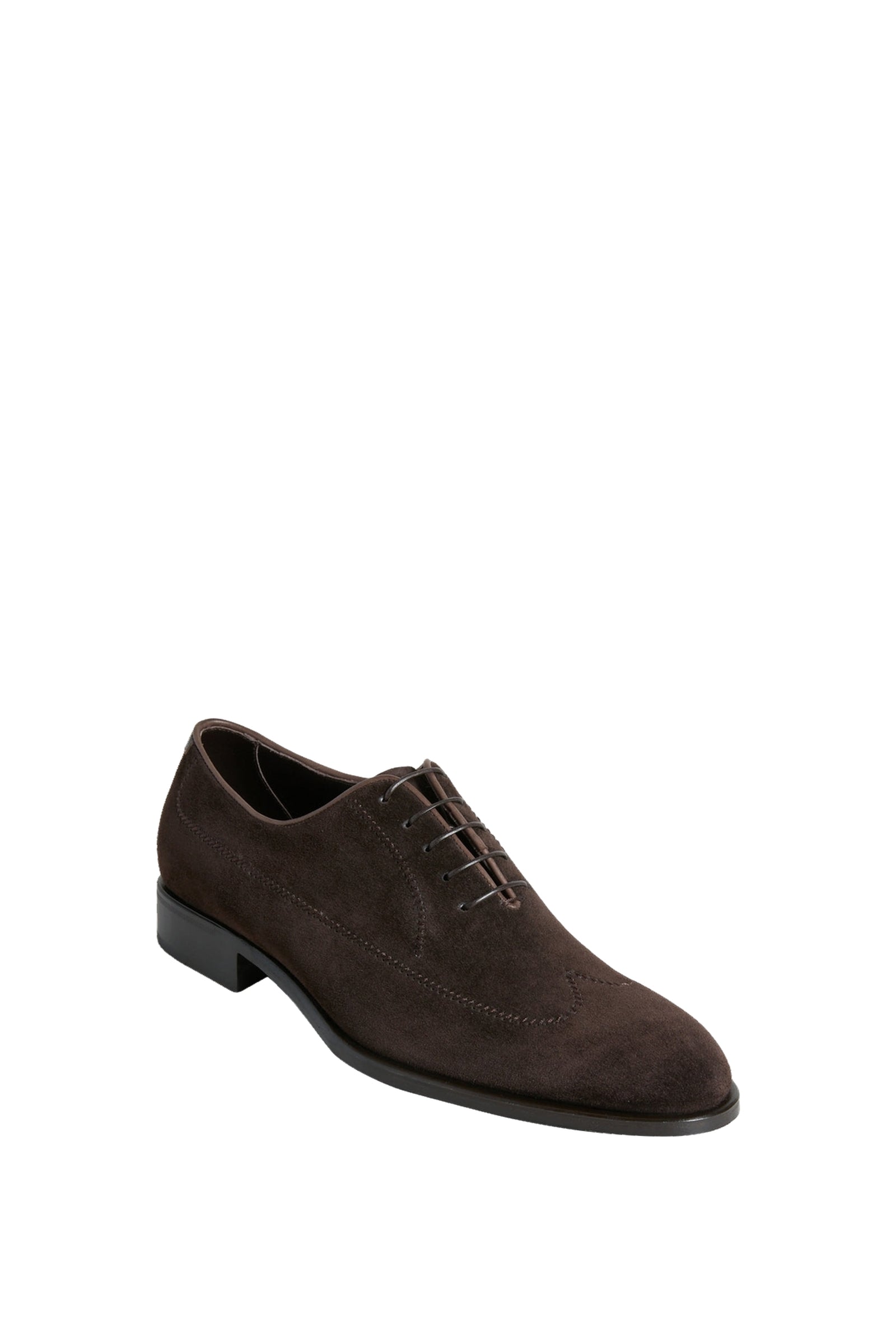Derbies à lacets en cuir exotique - Marron