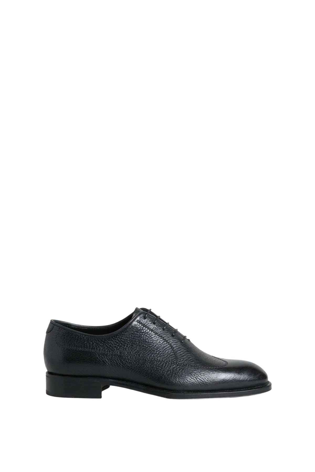 Derbies French en cuir précieux - Black