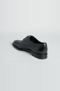 French derbies in fine leather - Black