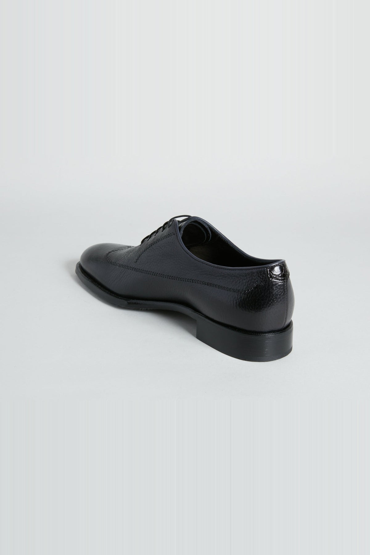 French derbies in fine leather - Black