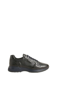 Sneakers basses en cuir - Black
