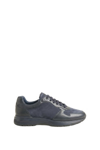 Baskets basses en cuir précieux - Dark Navy