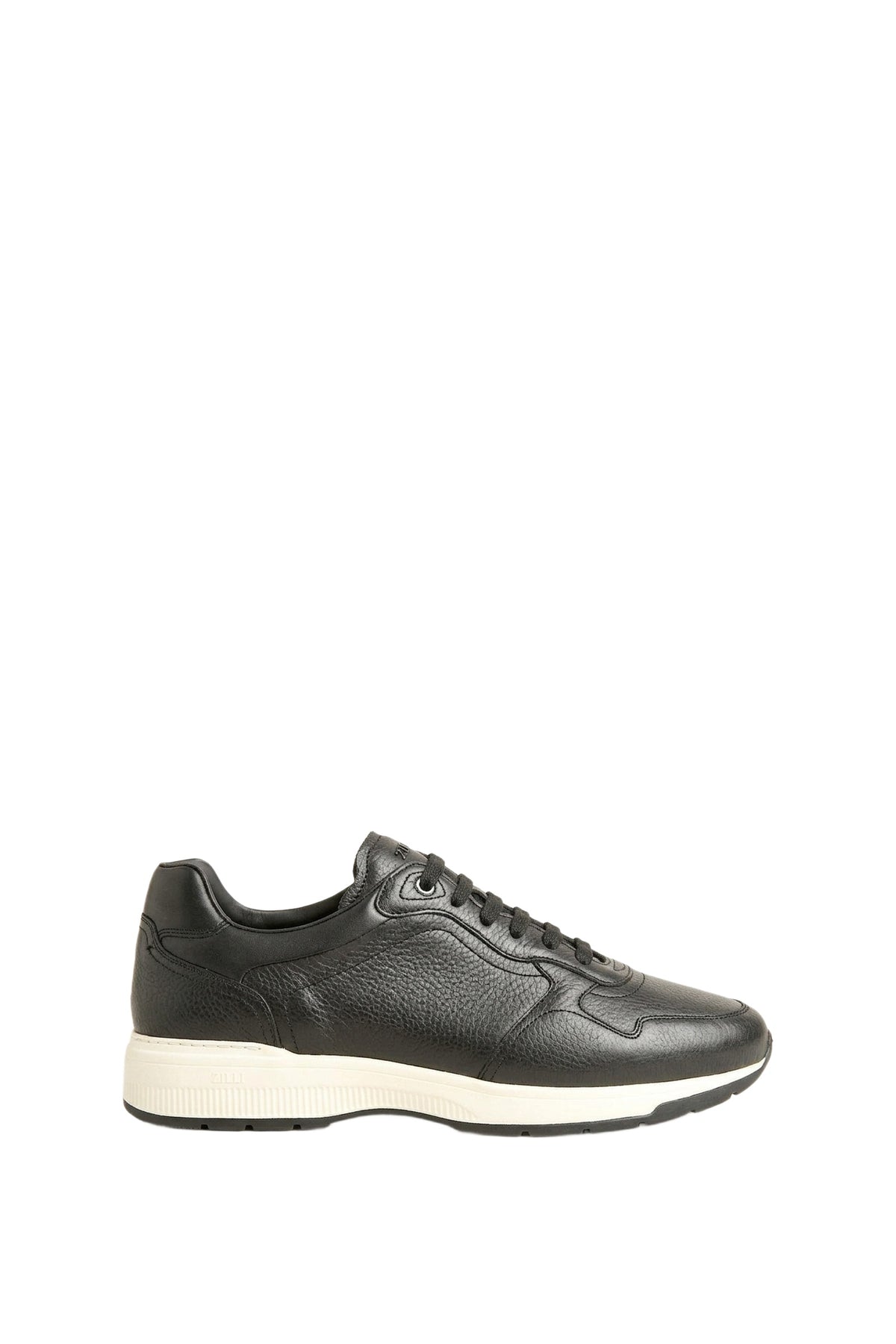 Baskets basses en cuir - Black