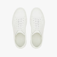 Baskets basses en cuir précieux - White