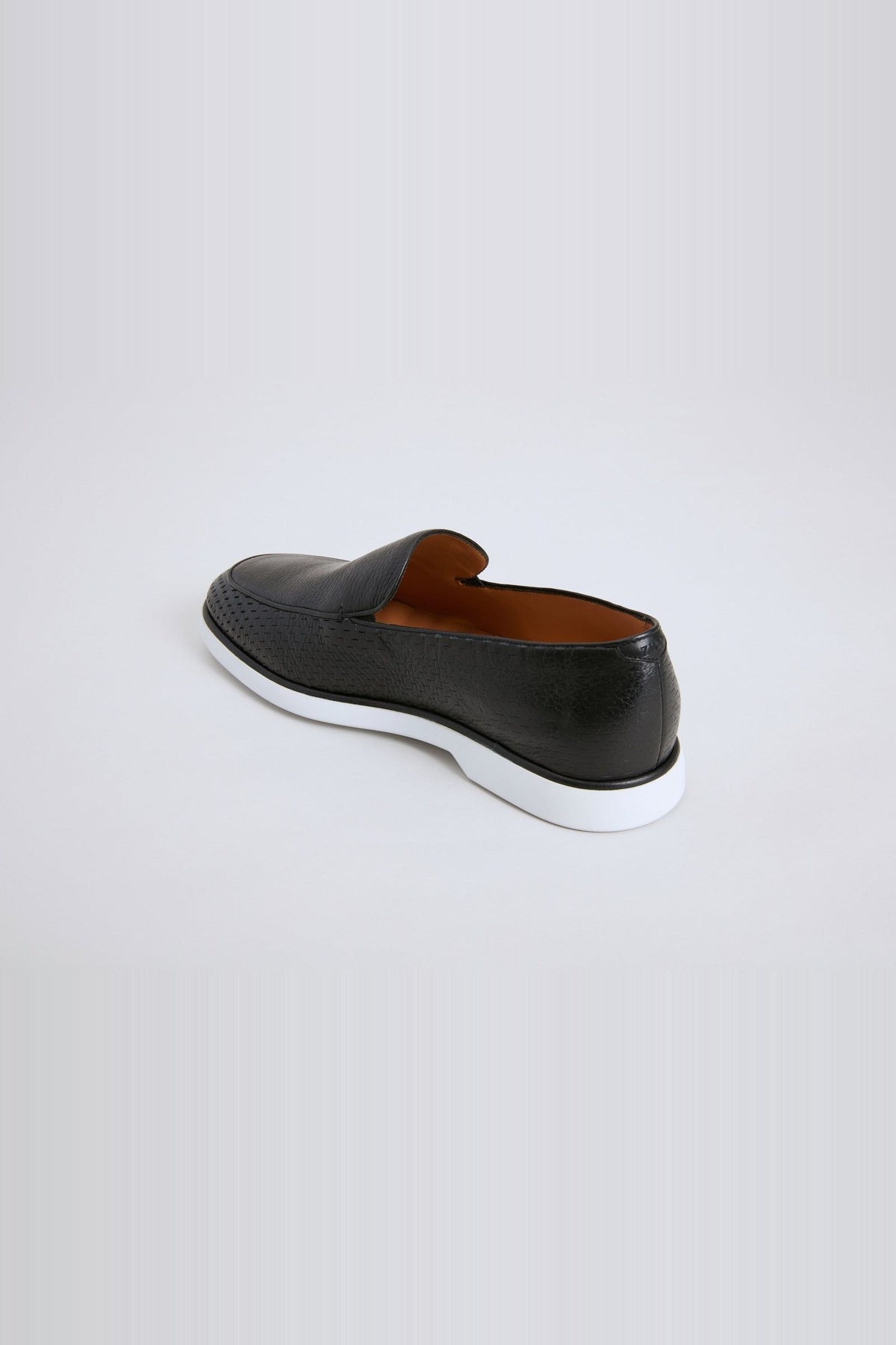 Leather loafers - Black
