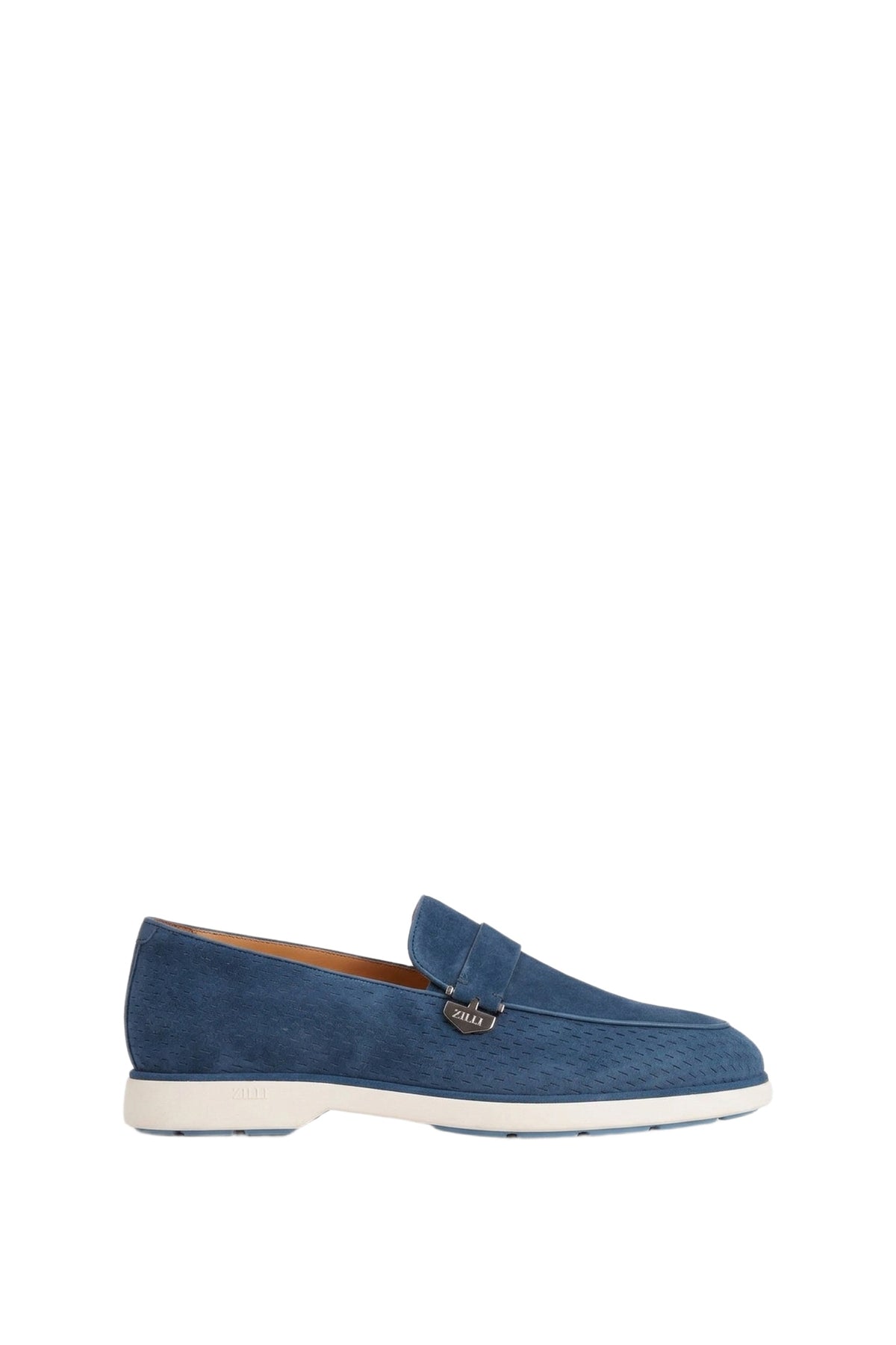 Mocassins en cuir - Blue Navy